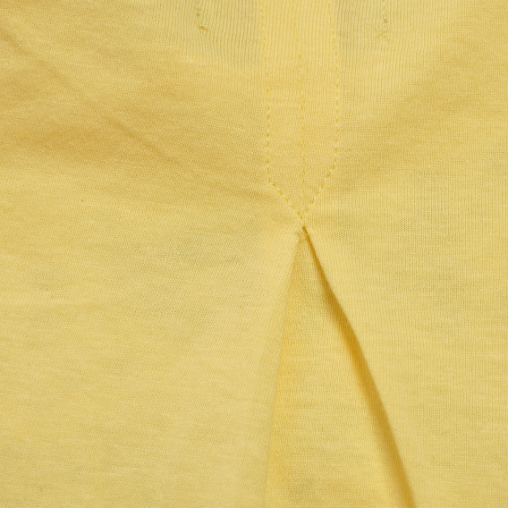 Tricou din bumbac cu imprimeu pentru fetițe, verde Boboli 154880 4