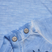 Tricou albastru, de bumbac, pentru băieți - California Boboli 154925 4