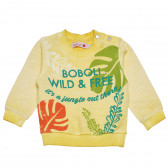 Hanorac de bumbac cu imprimeu floral pentru bebeluși - Wild & Free Boboli 154969 2
