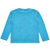 Bluză de bumbac cu mânecă lungă pentru băieți, Windsurf albastru Boboli 154998 2