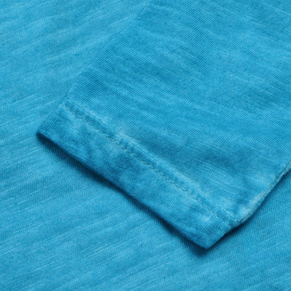 Bluză de bumbac cu mânecă lungă pentru băieți, Windsurf albastru Boboli 155000 4