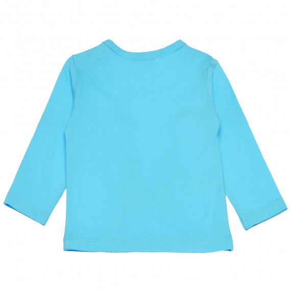 Tricou din bumbac cu imprimeu grafic pentru bebeluși - Pește Boboli 155006 2