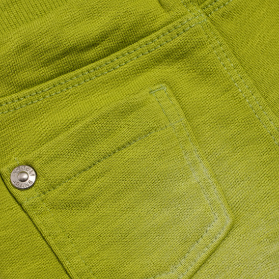 Pantaloni scurți de bumbac pentru bebeluși, verde Boboli 155055 7