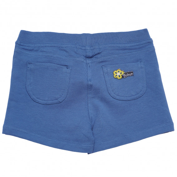Pantaloni albaștri, scurți pentru băieți Boboli 155065 6
