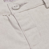 Pantaloni drepți pentru băieți, gri Boboli 155206 3