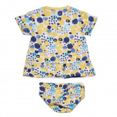 Set de rochie cu chiloți și imprimeu color pentru bebeluși Boboli 155560 2