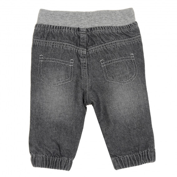 Pantaloni de bumbac pentru bebeluși, gri KIABI 156178 4