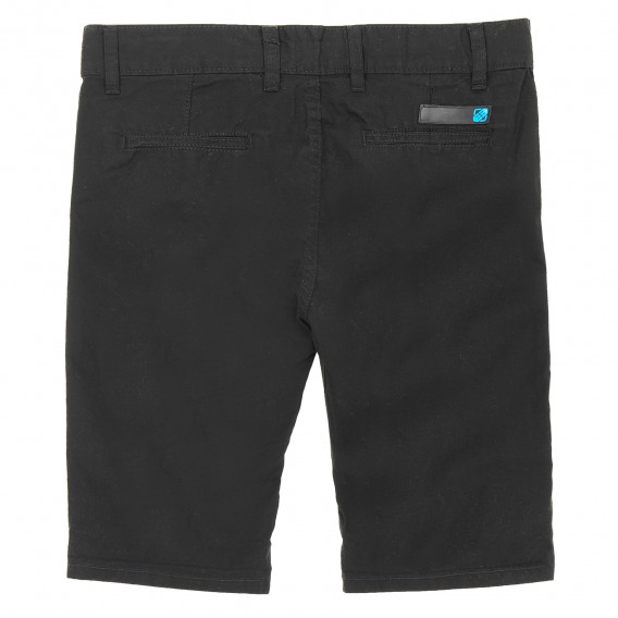 Pantaloni scurți de bumbac de culoare neagră pentru băieți Freegun 157229 3