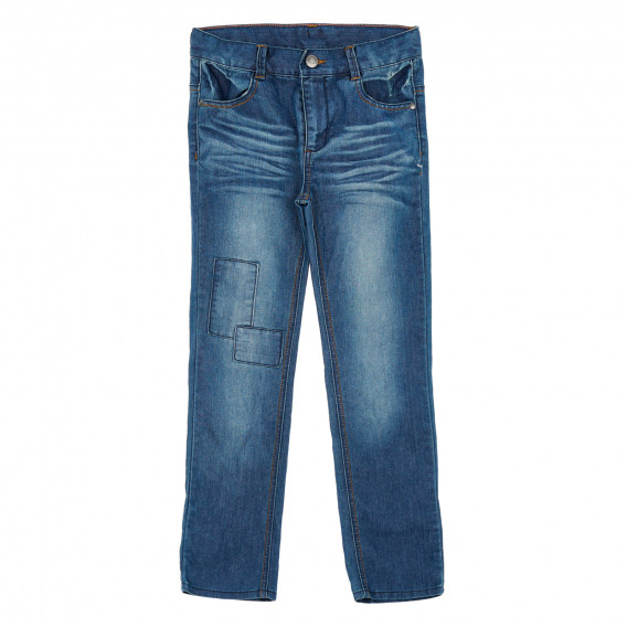 Jeans, de culoare albastră, pentru băieți Tape a l'oeil 157263 