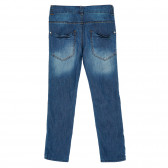 Jeans, de culoare albastră, pentru băieți Tape a l'oeil 157264 2