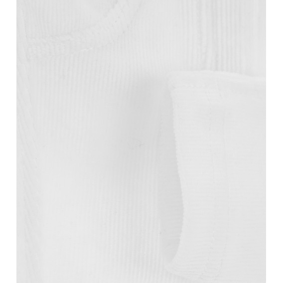 Pantaloni pentru copii, albi Benetton 157309 3