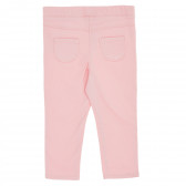 Pantaloni roz pentru fete cu buzunare Tape a l'oeil 157349 4