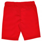 Pantaloni de bumbac roșu pentru băieți Disney 157695 2