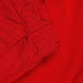 Pantaloni de bumbac roșu pentru băieți Disney 157697 4