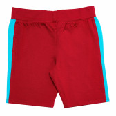 Pantaloni roșii din bumbac cu imprimeu pentru băieți Disney 157750 4