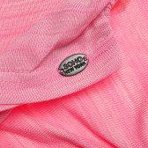Bluză roz cu imprimeu pentru fete V&D 157782 3