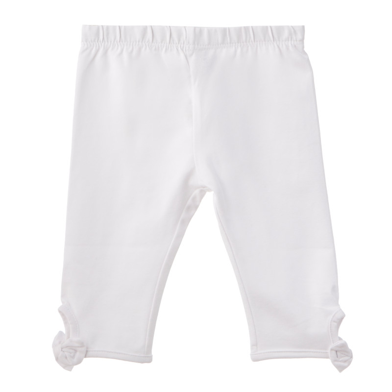 Pantaloni de culoare albă, pentru fete  159130