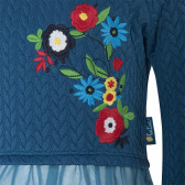 Bluză brodată cu flori, cu tulle Tuc Tuc 1592 3