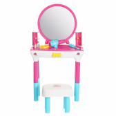 Centru de înfrumusețare Barbie  cu oglindă și scaun, 80 cm Bildo 159498 3