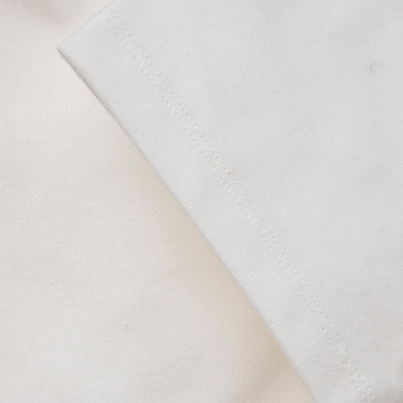 Pantaloni în culoare albă, pentru o fată Benetton 159667 4