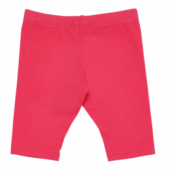 Pantaloni roz intens pentru fete Benetton 159782 2