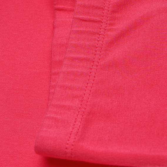 Pantaloni roz intens pentru fete Benetton 159783 3