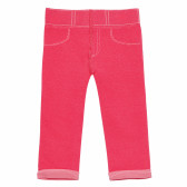 Pantaloni de culoare roz, pentru fată Benetton 159803 
