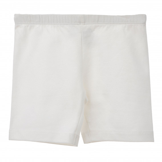 Pantaloni în culoare albă, pentru o fată Benetton 159986 5