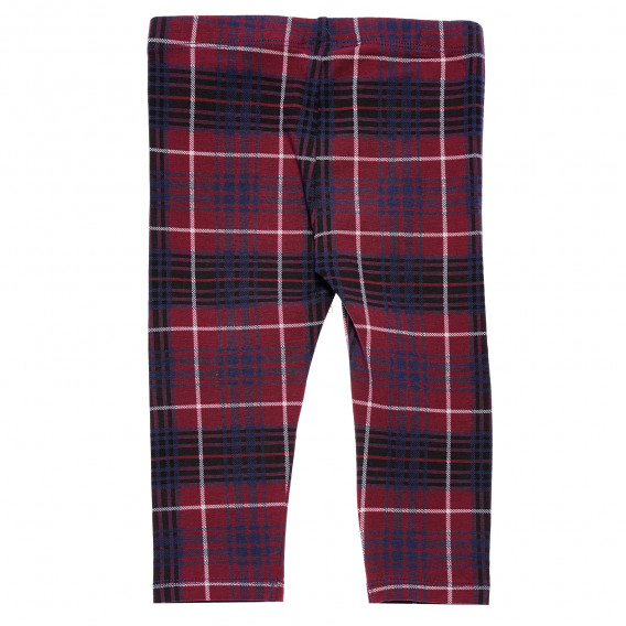 Pantaloni multicolori În carouri pentru fete Benetton 160073 5