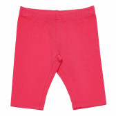 Pantaloni roz intens pentru fete Benetton 160103 4