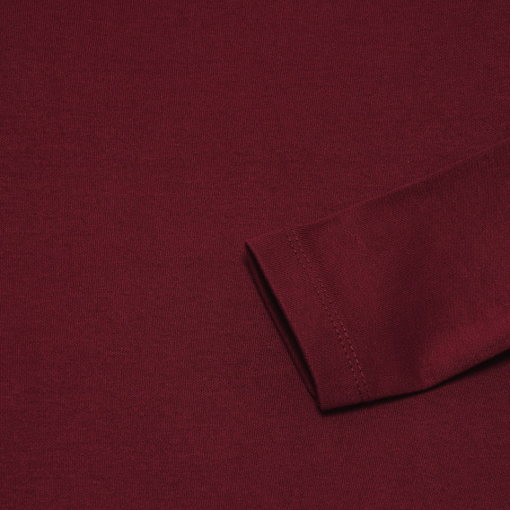 Bluză de bumbac, roșie Idexe 160301 3