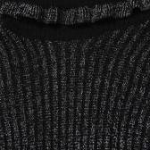 Bluză neagră cu mânecă lungă pentru fete Idexe 160313 3