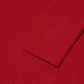 Bluză roșie, din bumbac, pentru fete Idexe 160333 3