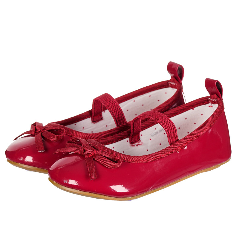 Papuci pentru o fată, roșu  161005