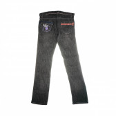 Pantaloni denim pentru fete, negru Naf Naf 161090 2