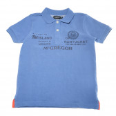 Tricou de bumbac pentru băieți, albastră McGregor 161143 