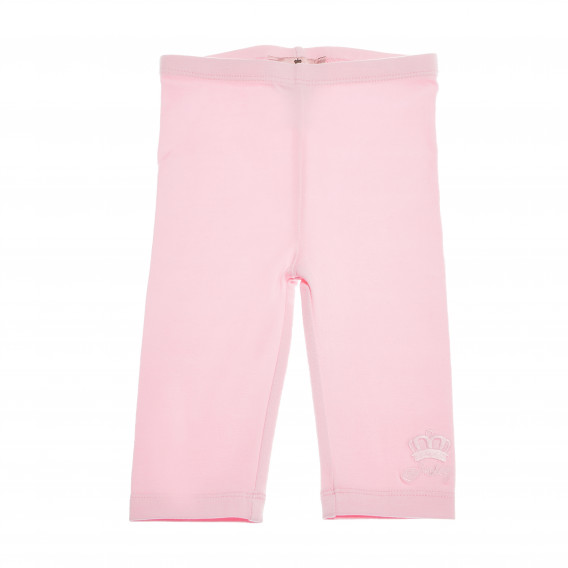 Pantaloni din bumbac pentru fete, în roz Juicy Couture 161357 