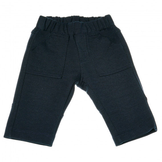 Pantaloni pentru băieți, în albastru Aletta 162053 