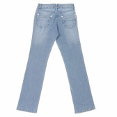 Jeans pentru fete de culoare albastră Complices 162131 4