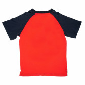Tricou din bumbac cu mâneci contrastante, pentru băieți Chevignon 162134 2