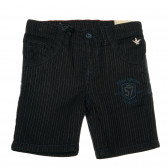 Pantaloni de bumbac pentru băieți, în negru Chevignon 162175 
