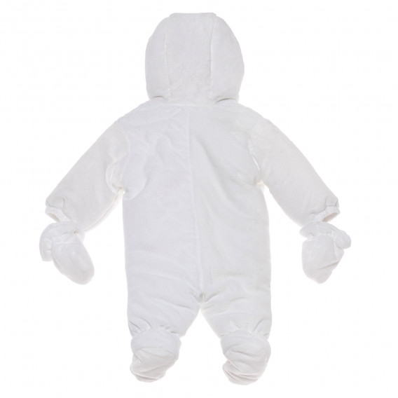 Costum de iarnă, pentru bebeluși, alb Birba 162573 4