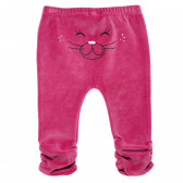 Pantaloni sport pentru bebeluși, roz pentru fete  Idexe 162912 2