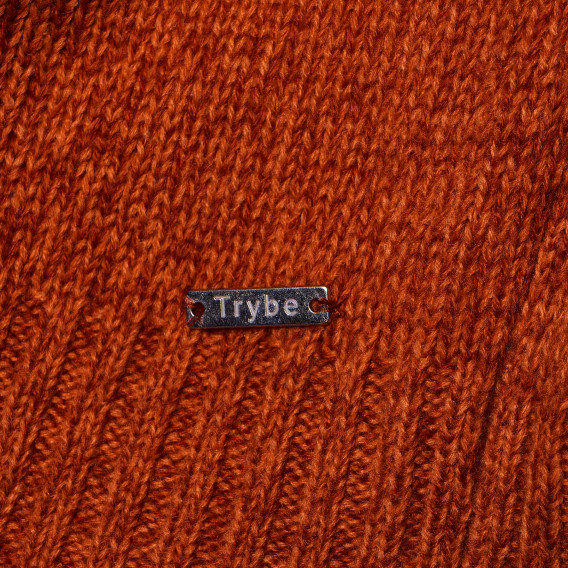 Cardigan portocaliu pentru băieți Trybeyond 163135 3