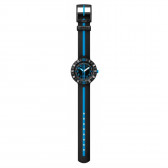 Ceas de mână pentru băieți, cu dungi albastre Swatch 16376 