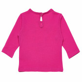 Bluză cu mâneci lungi violet cu imprimeu de iepuraș pentru fete Benetton 163833 4