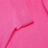 Fusta multicolora tricotată cu roz și roșu Benetton 164004 4