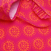 Costum de baie, roz și portocaliu, pentru fete ZY 164546 4