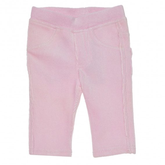 Pantaloni roz cu buzunare, pentru fete Benetton 164562 