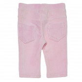 Pantaloni roz cu buzunare, pentru fete Benetton 164563 2